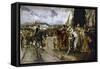 The Surrender of Granada in 1492-Francisco Pradilla Y Ortiz-Framed Stretched Canvas