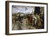 The Surrender of Granada in 1492-Francisco Pradilla Y Ortiz-Framed Premium Giclee Print