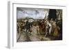 The Surrender of Granada in 1492-Francisco Pradilla Y Ortiz-Framed Premium Giclee Print