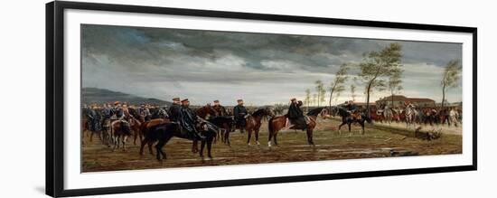 The Surrender of Metz, 1876-Conrad Freyberg-Framed Giclee Print