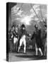 The Surrender of Napoleon, 1817-CT Dixon-Stretched Canvas