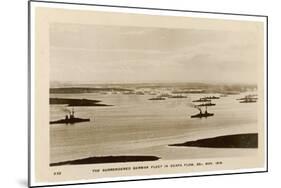 The Surrendered German Fleet-null-Mounted Photographic Print