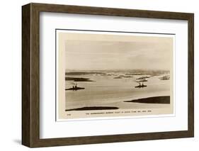 The Surrendered German Fleet-null-Framed Photographic Print