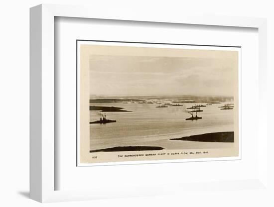 The Surrendered German Fleet-null-Framed Photographic Print