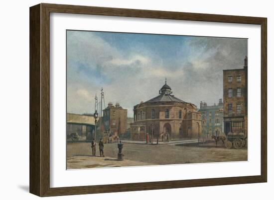 'The Surrey Chapel, Blackfriars Road', no 196 Blackfriars Road, Southwark, London, 1881-John Crowther-Framed Giclee Print