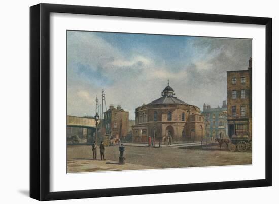 'The Surrey Chapel, Blackfriars Road', no 196 Blackfriars Road, Southwark, London, 1881-John Crowther-Framed Giclee Print