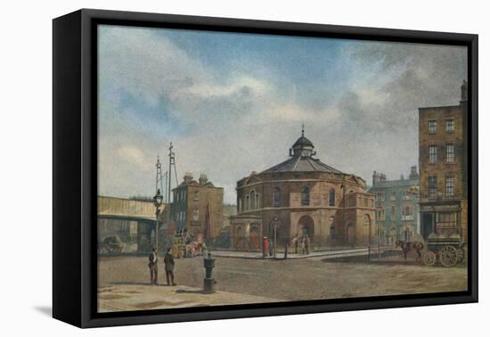 'The Surrey Chapel, Blackfriars Road', no 196 Blackfriars Road, Southwark, London, 1881-John Crowther-Framed Stretched Canvas