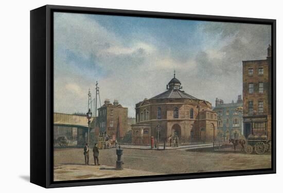 'The Surrey Chapel, Blackfriars Road', no 196 Blackfriars Road, Southwark, London, 1881-John Crowther-Framed Stretched Canvas