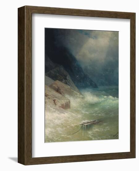 The Survivor, 1892-Ivan Konstantinovich Aivazovsky-Framed Giclee Print