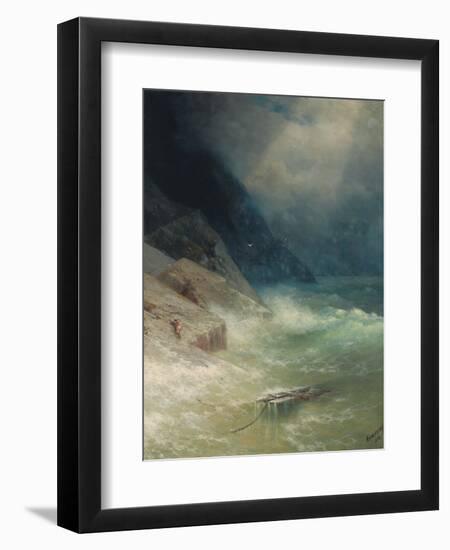 The Survivor, 1892-Ivan Konstantinovich Aivazovsky-Framed Giclee Print