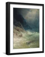 The Survivor, 1892-Ivan Konstantinovich Aivazovsky-Framed Giclee Print