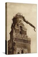 The Suspended Statue of Albert Cathedral, France, World War I-null-Stretched Canvas