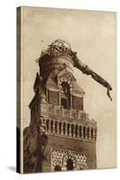 The Suspended Statue of Albert Cathedral, France, World War I-null-Stretched Canvas