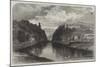 The Suspension Bridge over the Avon at Clifton-Samuel Read-Mounted Giclee Print