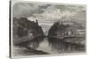 The Suspension Bridge over the Avon at Clifton-Samuel Read-Stretched Canvas