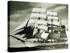 The SV Glenlee Under Full Sail-null-Stretched Canvas