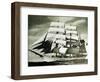 The SV Glenlee Under Full Sail-null-Framed Photographic Print