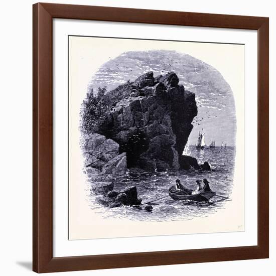 The Swallow Cave United States of America-null-Framed Giclee Print