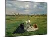 The Swallows, the Painter's Mother and His Wife in Berck-Sur-Mer, Summer 1873-Edouard Manet-Mounted Giclee Print