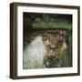 The Swamp-Gustav Klimt-Framed Giclee Print