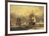 The 'Swan' and 'Isabella' Whaling in the Arctic-John of Hull Ward-Framed Giclee Print