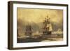 The 'Swan' and 'Isabella' Whaling in the Arctic-John of Hull Ward-Framed Giclee Print