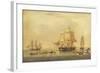 The 'Swan' and 'Isabella' Whaling in the Arctic-John of Hull Ward-Framed Giclee Print