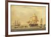 The 'Swan' and 'Isabella' Whaling in the Arctic-John of Hull Ward-Framed Giclee Print