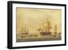 The 'Swan' and 'Isabella' Whaling in the Arctic-John of Hull Ward-Framed Giclee Print