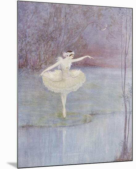 The Swan Dance-Marygold-Mounted Giclee Print