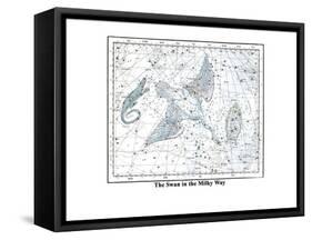 The Swan in the Milkyway-Alexander Jamieson-Framed Stretched Canvas