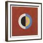 The Swan, No.17, Group Ix/Suw, 1914-5-Hilma af Klint-Framed Giclee Print