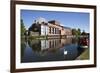 The Swan Theatre and Royal Shakespeare Theatre on River Avon-Stuart Black-Framed Photographic Print