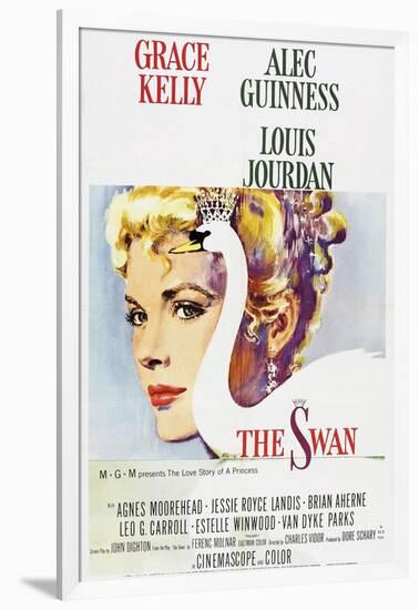 The Swan-null-Framed Art Print