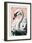 The Swan-Treechild-Framed Giclee Print