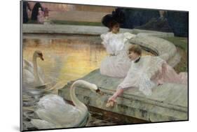 The Swans, 1900-Joseph Marius Avy-Mounted Giclee Print