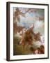 The Swarm of Cupids-Jean-Honoré Fragonard-Framed Giclee Print