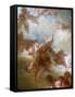 The Swarm of Cupids-Jean-Honoré Fragonard-Framed Stretched Canvas