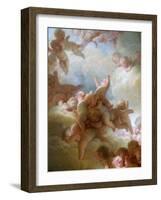 The Swarm of Cupids-Jean-Honoré Fragonard-Framed Giclee Print