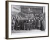 The Swearing of the Oath of Ratification of the Treaty of Westphalia at Munster, 24th October 1648-Gerard Terborch-Framed Giclee Print