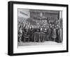 The Swearing of the Oath of Ratification of the Treaty of Westphalia at Munster, 24th October 1648-Gerard Terborch-Framed Giclee Print