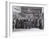 The Swearing of the Oath of Ratification of the Treaty of Westphalia at Munster, 24th October 1648-Gerard Terborch-Framed Giclee Print