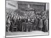 The Swearing of the Oath of Ratification of the Treaty of Westphalia at Munster, 24th October 1648-Gerard Terborch-Mounted Giclee Print