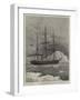 The Swedish Arctic Exploring Ship Vega Among Icebergs-Walter William May-Framed Giclee Print