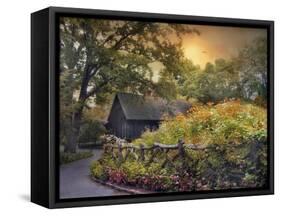 The Swedish Cottage-Jessica Jenney-Framed Stretched Canvas