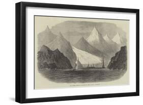 The Swedish Exploring Expedition at Green Harbour, Spitzbergen-null-Framed Giclee Print