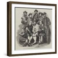 The Swedish National Singers, at St James's Hall-null-Framed Giclee Print