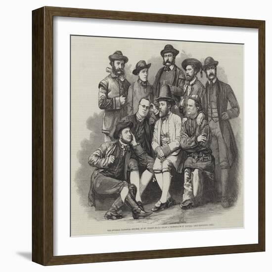 The Swedish National Singers, at St James's Hall-null-Framed Giclee Print