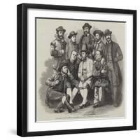 The Swedish National Singers, at St James's Hall-null-Framed Giclee Print