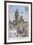 The Swedish Pavilion at the Universal Exhibition of 1900, Paris, 1900-null-Framed Giclee Print